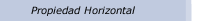 Propiedad Horizontal