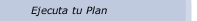 Ejecuta tu Plan